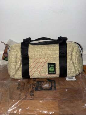 Dime Bags 15" Duffle Tube Tan Hemp Padded Bag